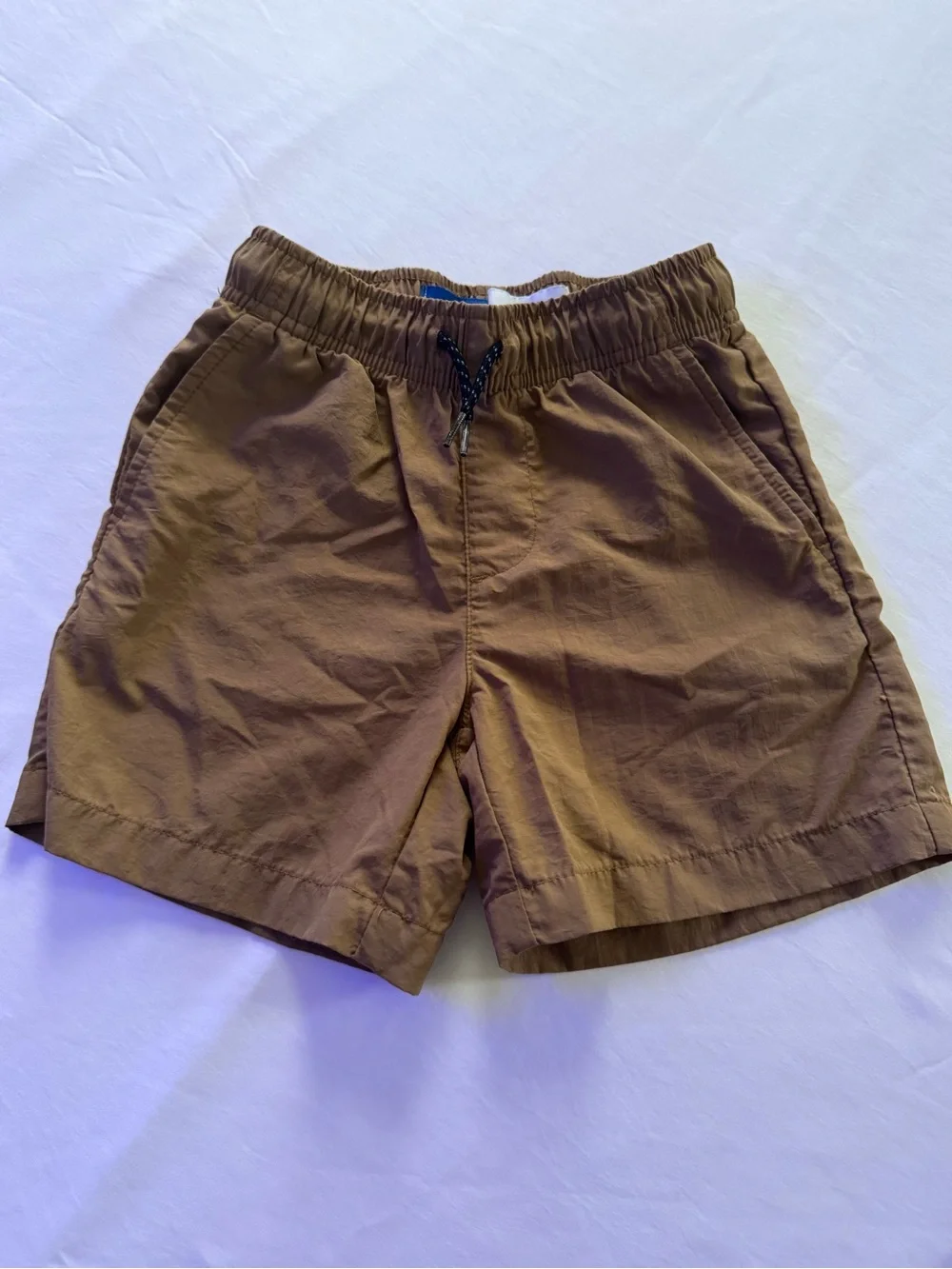 Old Navy Boys' Elastic Waist Shorts - Blue, Brown, Black